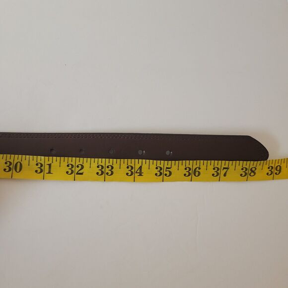 Belt Master Genuine Italian Leather Made In USA Exotic Embossed Size 44 Belt - Picture 11 of 11